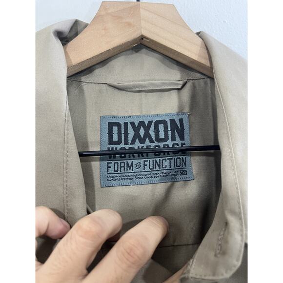 Dixxon Shirt 2XL Biker Workforce Button Up Utility Mechanic Pockets Industrial - Picture 5 of 13